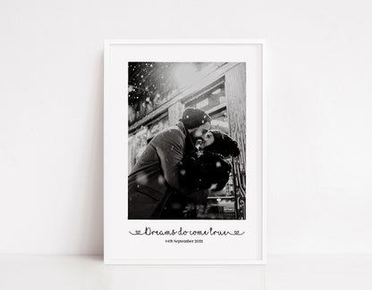 Couples Print | Personalised Image Print | Photo Print | Couples Gift