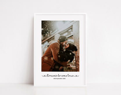 Couples Print | Personalised Image Print | Photo Print | Couples Gift