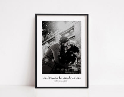 Couples Print | Personalised Image Print | Photo Print | Couples Gift