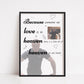 Memory Print | Personalised Image, Heaven In Our Home | Heaven Print | Personalised Memory Print