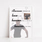 Memory Print | Personalised Image, Heaven In Our Home | Heaven Print | Personalised Memory Print