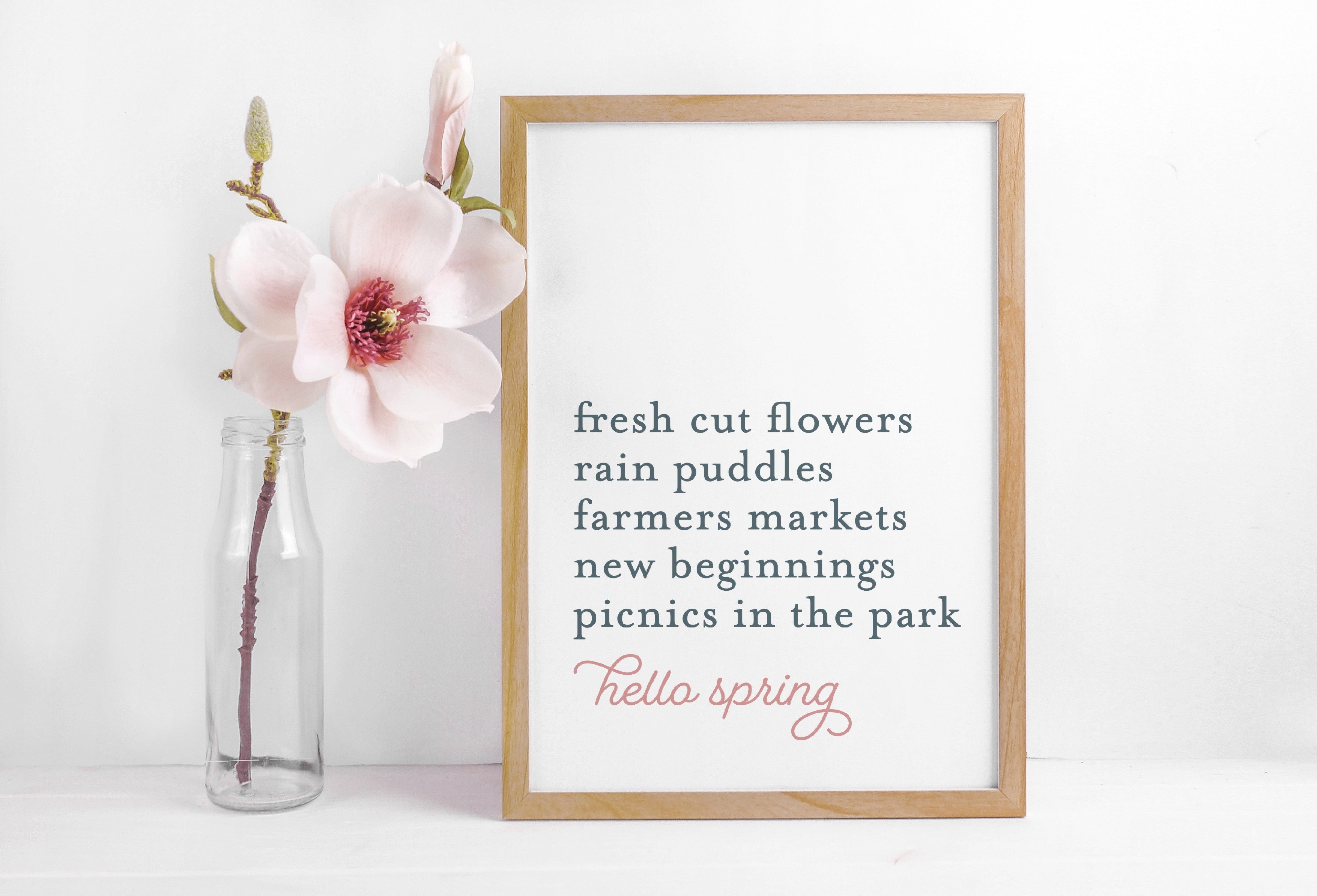 Spring Quote Card Spring Scrapbook Quotes