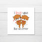 Valentines Card | I Love You Like No Otter | Anniversary Card