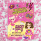 Superhero Supergirl Invitations | A6 Invites | Party Invitations | Superhero Party