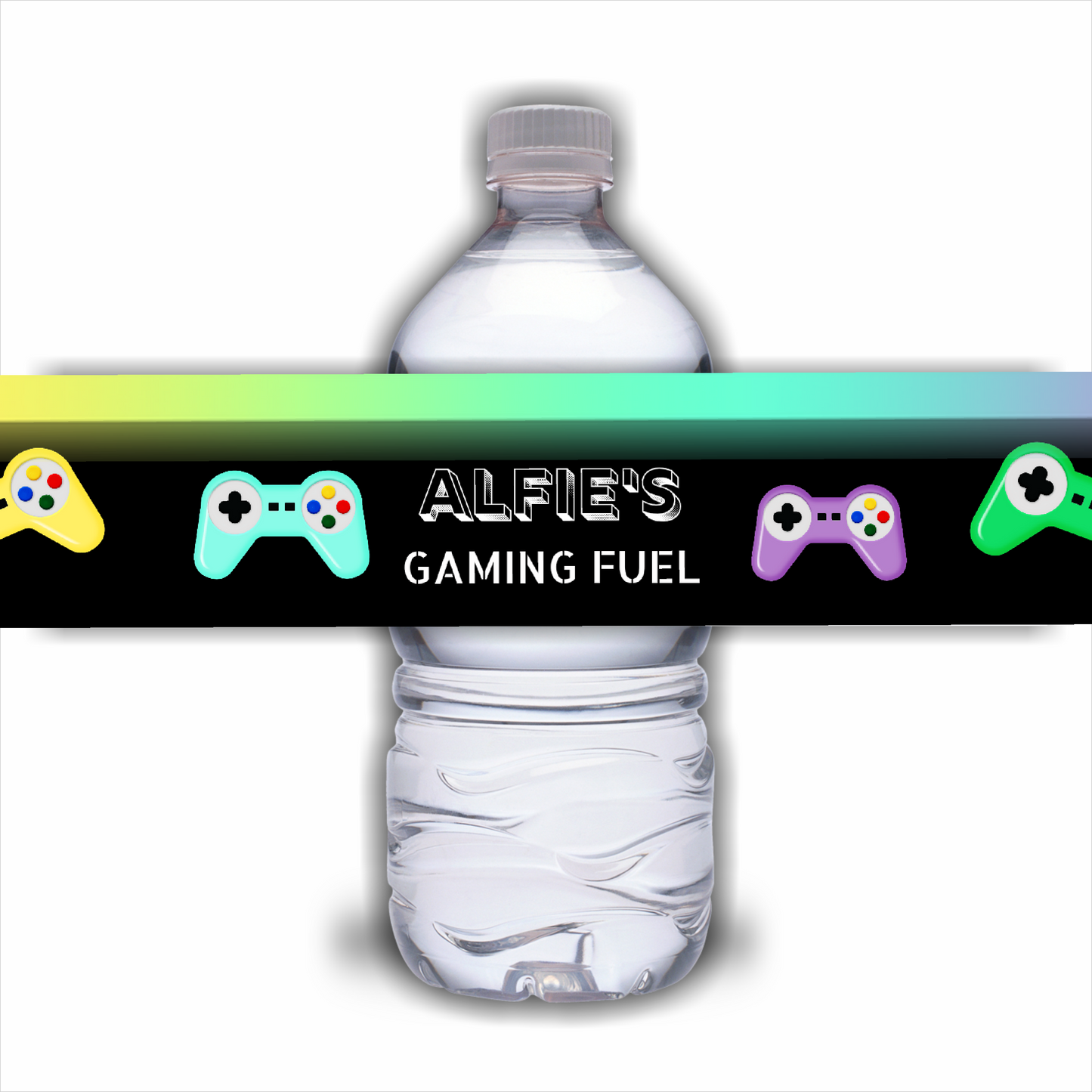 Juice Bottle Labels | Gaming Labels | Water Bottle Stickers | Gaming Birthday Party Stickers