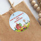 Farm Birthday Party Gift Tags | Farm Theme Birthday | Circle Gift Tags