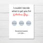 A6 Valentines Day Card | Funny Rude Joke Valentine Card | Scratch Card | Scratch Reveal Card | Blowjob