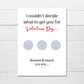 A6 Valentines Day Card | Funny Rude Joke Valentine Card | Scratch Card | Scratch Reveal Card | Blowjob