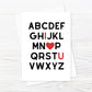 Valentines Card | Anniversary Card | I Love You Card | Couples Card