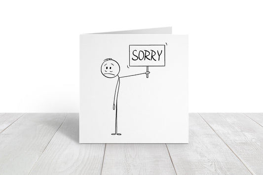 Sorry Card | Friend Card | Couples Card | Thoughtful Card