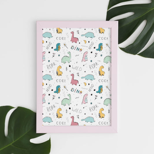 Children's Prints | Dinosaur Print | Kids Print | Bedroom Print