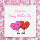 Mothers Day Card | Best Mum Happy Mother's Day | Cute Card