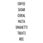 Kitchen Stickers | Vinyl Stickers | Kitchen Label Bundle | *Stickers Only* | Decals