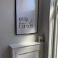 Home Print | Our Beautiful Chaos | House Prints | Wall Art | Quote Print