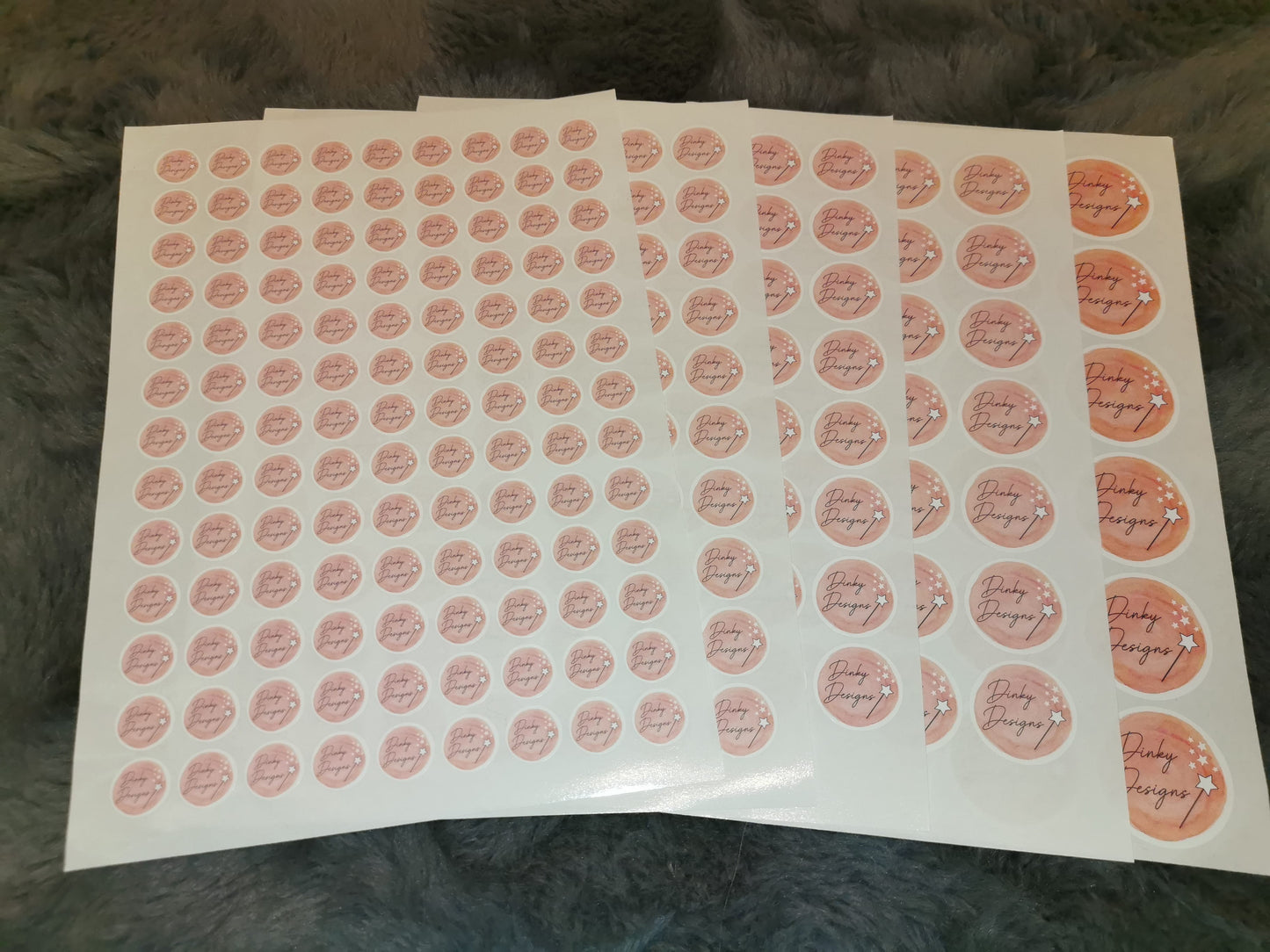 Logo stickers | Various Sizes | Sticker Sheets
