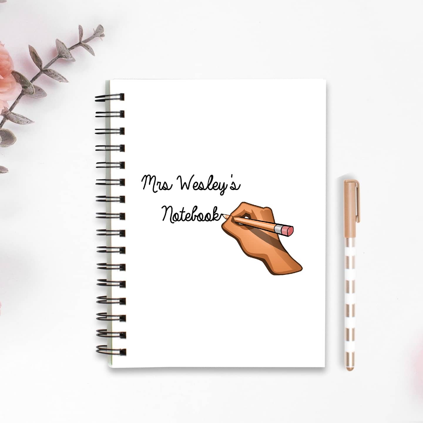 Teacher Notebook | Personalised Teacher Notebook | Teacher Planner