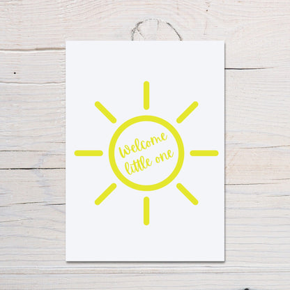 New Baby Card | Hello Little One | Newborn Baby Card