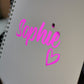 Personalised Notebook | Foil Notebook | Personalised Gift