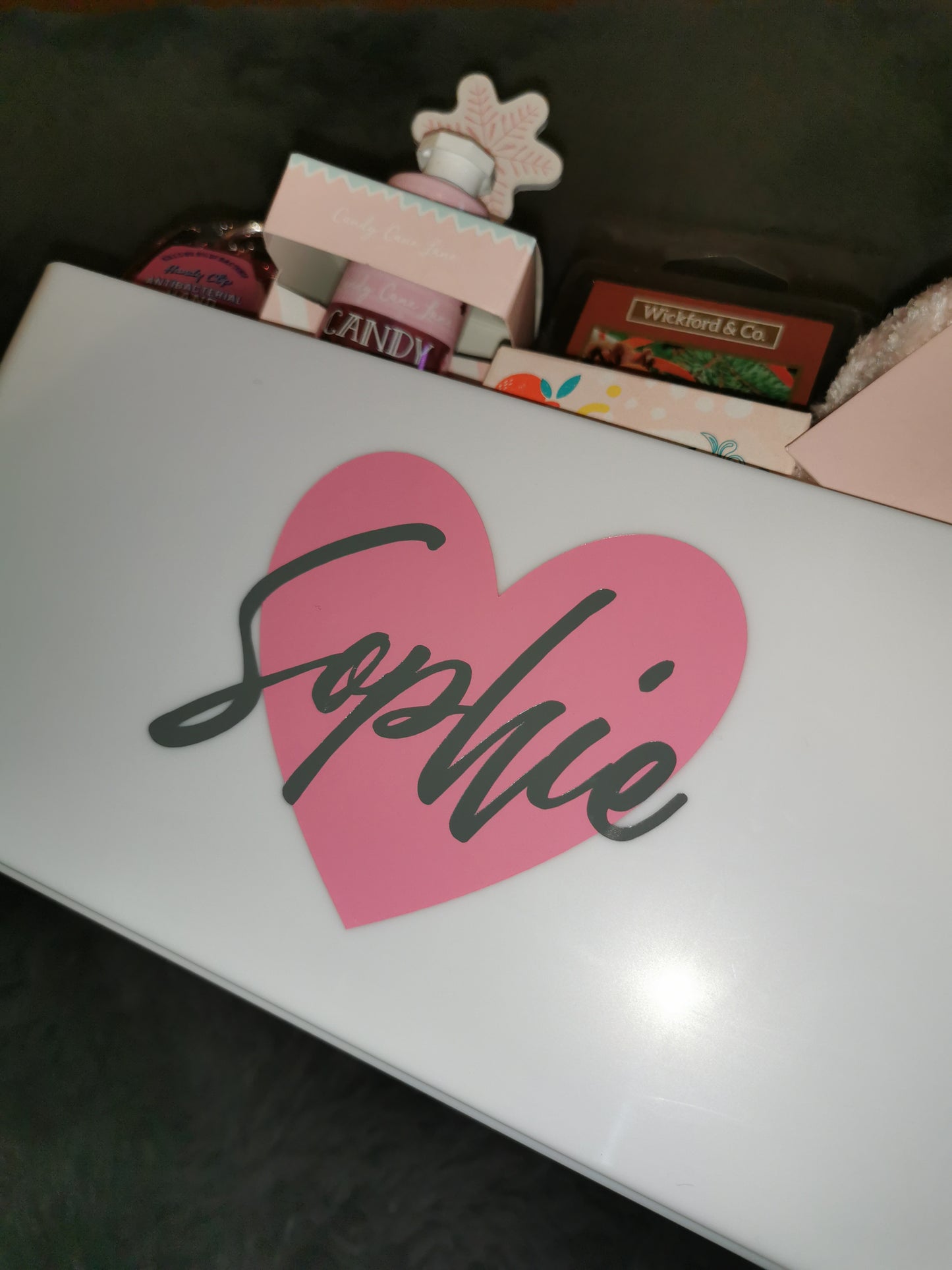 Personalised Storage Box Sticker | Home Storage Organisation | Baby Shower Basket Idea | Hamper Gift Sticker