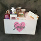 Personalised Storage Box Sticker | Home Storage Organisation | Baby Shower Basket Idea | Hamper Gift Sticker