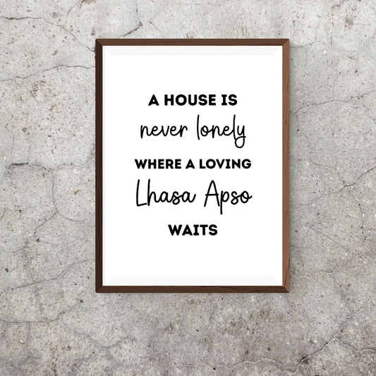 Pet Print | Dog Breed Print | Personalised Pet Print