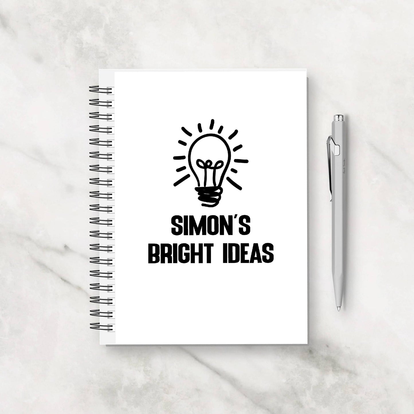 Personalised Notebook | Bright Ideas | Personalised Planner
