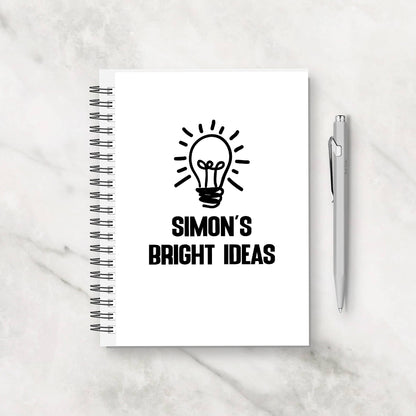 Personalised Notebook | Bright Ideas | Personalised Planner
