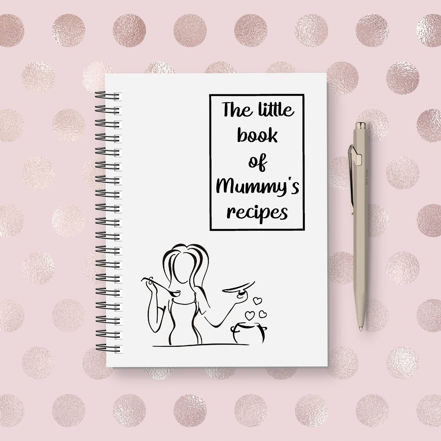 Mummy Notebook | The Little Book Of Mummy's Recipes | Mummy Planner