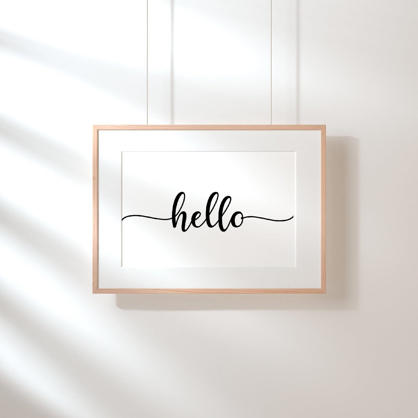 Household Print | Hello | Quote Print | Welcome Print