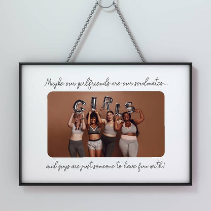 Besties Print | Soulmate Print | Personalised Image Print | Photo Print | Best Friend Gift | Best Friend Print