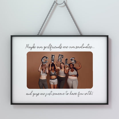 Besties Print | Soulmate Print | Personalised Image Print | Photo Print | Best Friend Gift | Best Friend Print