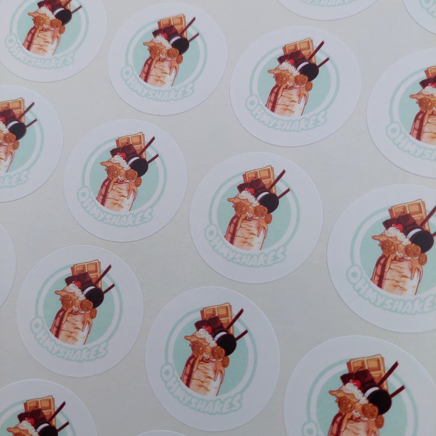 Logo stickers | Various Sizes | Sticker Sheets