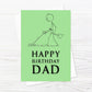 Dad Birthday Card | Metal Detectorist Card | Metal Detecting Hobby Card