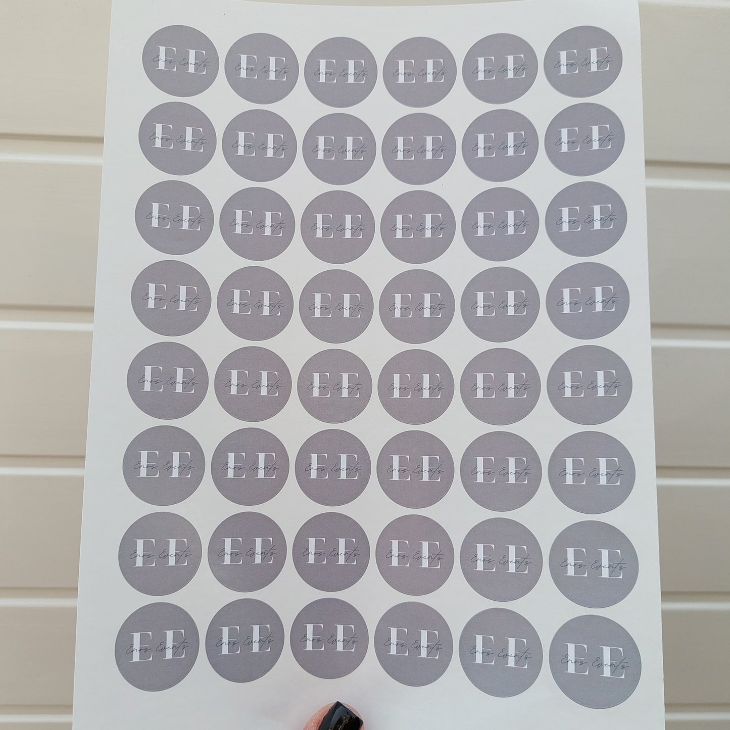 Logo stickers | Various Sizes | Sticker Sheets