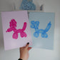 Quirky Print | Balloon Dog Image | Home Print