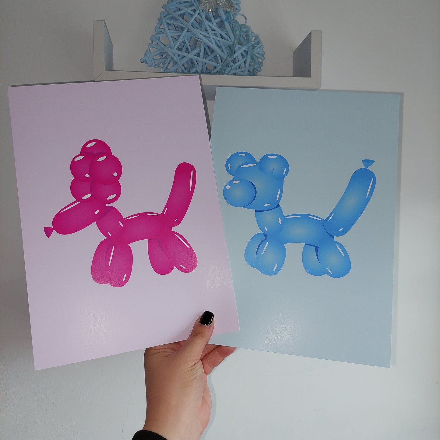 Quirky Print | Balloon Dog Image | Home Print