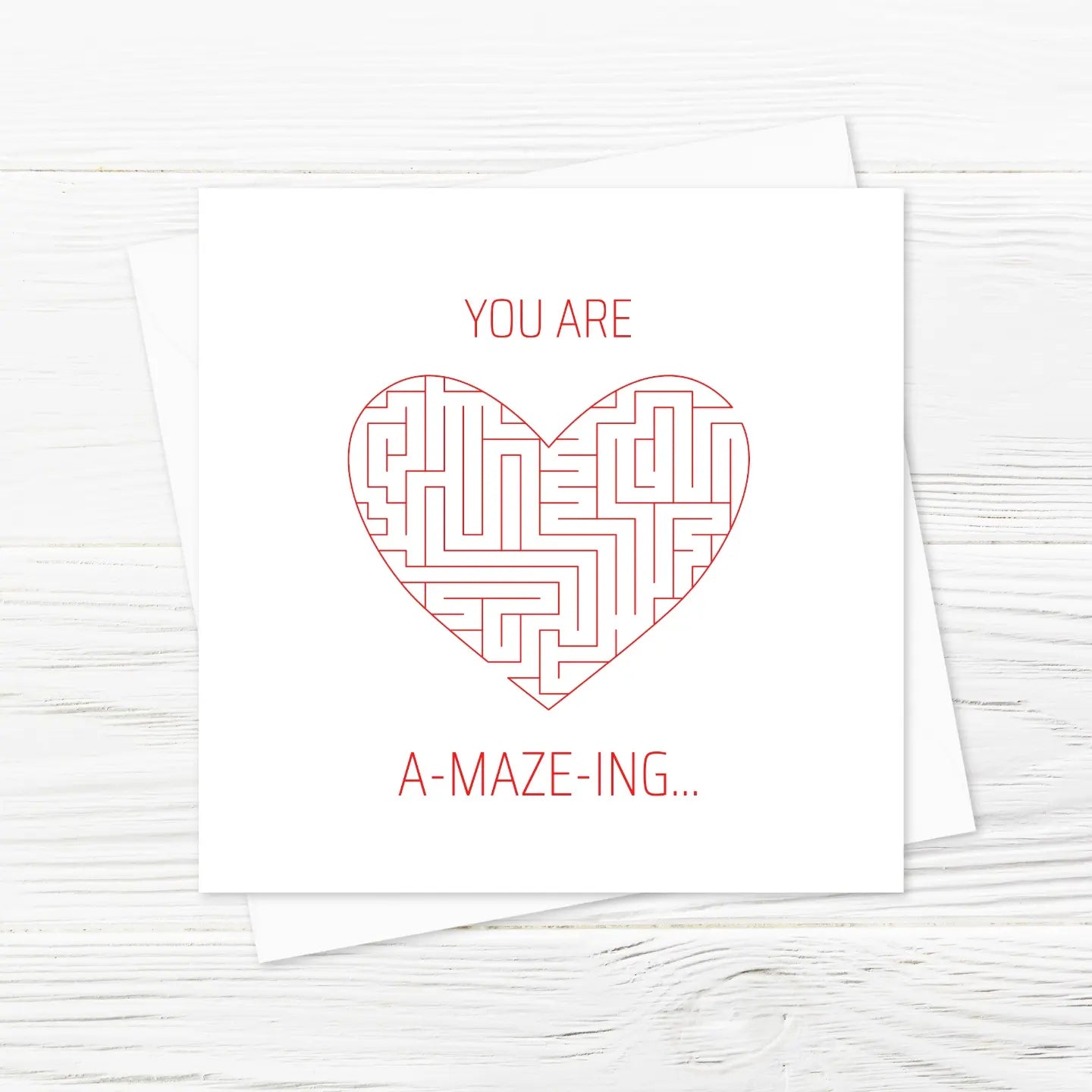 Valentines Card | You Are Amazing | Anniversary Card | Friendship Card