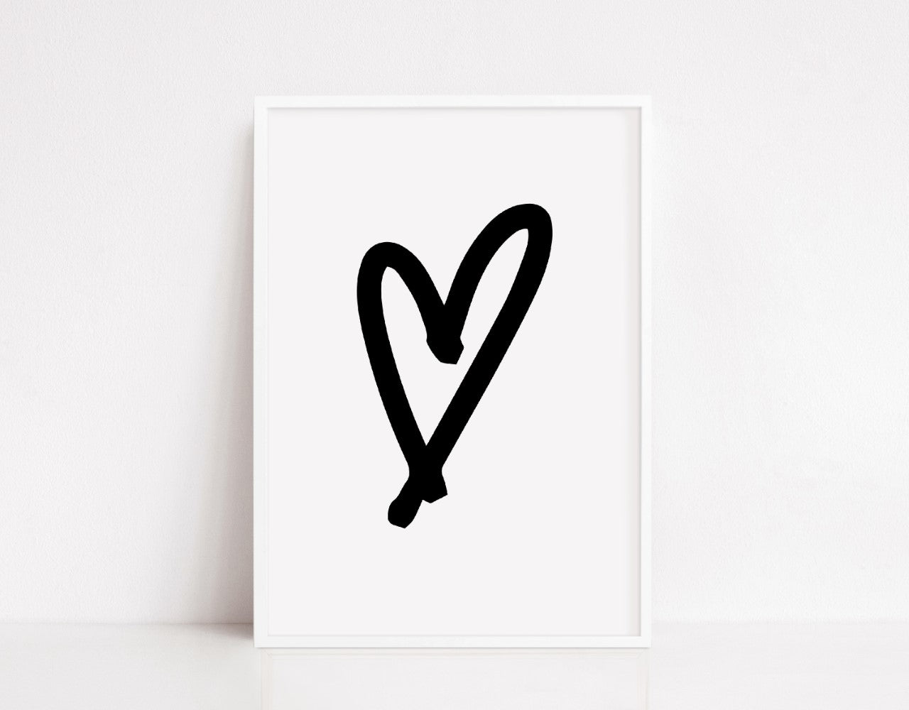 Heart Print (Design 5) | Image Print | Clipart Print