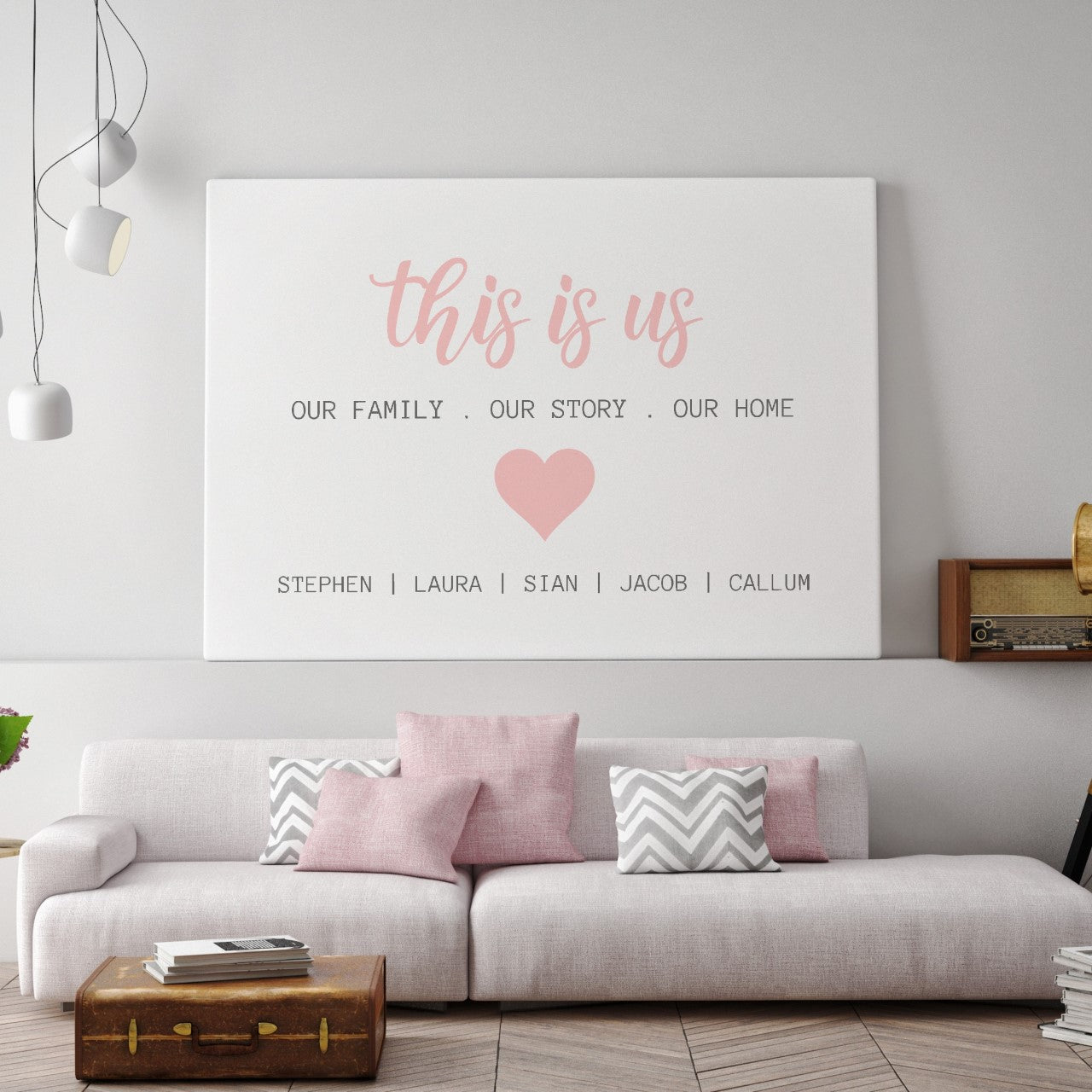 Quote Print | This Is Us | Personalised Print | Family Print