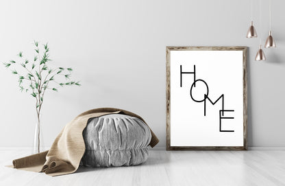 Quote Print | Home Print | Wall Décor | Wall Art - Dinky Designs